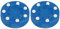 CLISPEED 2 Stück Streethockey-Pucks Für Boden-rollhockey-spieltrainingspucks Für Männer Und Frauen