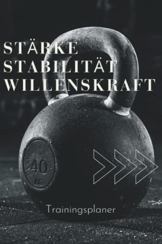 Kettlebell: Trainingstagebuch | Planer für dein Kettlebell Training | 134 Seiten (halbes Jahr): Buch mit Monats- und Tagesnotizen, Übung, Satz, Gewicht, Reps