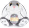My OLi 20cm Osterhase Plüsch Hase mit Osterei Stofftier Hase Floppy Ohren Sitting Bunny Gefüllte Tier Bettzeit Freund Ostergeschenke für Kinder Babys Jungen Mädchen, Grau