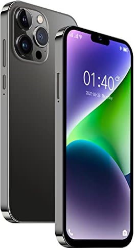 DxDcS DxD15Ps 4G Dual SIM Smartphone, 2GB RAM+16GB ROM/SD 128GB, 4300mAh Battery, 6.6 inch Display, Android 10.0 OS, Dual Camera 8MP, WIFI, GPS, FM, Bluetooth,Face Unlock Mobile Phone (Black)