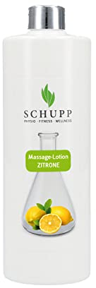 Schupp Massage-Lotion | Zitrone | 500 ml + Spender