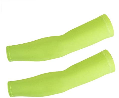 Labstandard Arm Sleeves Herren Damen UV-Sonnenschutz Arm Ärmel UPF 50+ Running Armlinge EIS Seide Arm Daumen Abdeckung Manschette für Sommer Outdoor Sport Radfahren Laufen Reiten Gaming (Grün,M)
