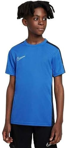 NIKE DX5482-463 K NK DF ACD23 TOP SS BR T-Shirt Unisex KÖNIGSBLAU/Obsidian/Weiss Größe S