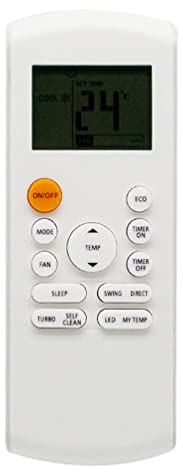 AC Telecomando adatto per condizionatore d'aria generale RG57A7/BGEF RG57A6/BGEFU1 CR166-RG57A6EU-6 Condizionatori d'aria condizionatore di ricambio telecomando