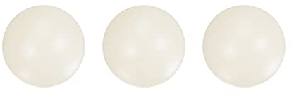 sourcing map 3Stk PA66 Nylon Solid Plastik Bälle 6mm G3 Präzision Lager