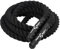 vidaXL Cuerda de Batalla poliéster Negro 9 m 6,8 kg