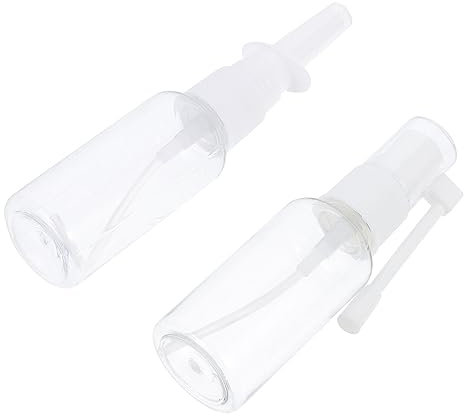 DRESSOOS 2st Flasche Mit Nasenspray Nasenspülung Nasenreiniger Kinder Nasenspray Flasche Mit Nasendusche Nasensauger Sinusspülflasche Kreative Nasenspüler Transparent Das Haustier