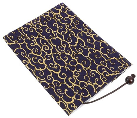 OFFSCH Couverture De Livre En Tissu Porte- Pochette De Livre Étui Protecteur De Livre Couverture En Tissu De Livre Couvertures De Livres Pour Couverture Rigide Chiffon