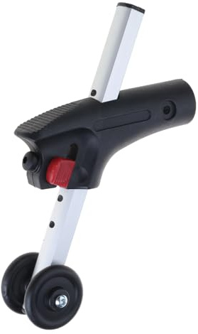 Maxtonser Rueda de asistencia para silla de ruedas antivuelco para accesorios de sillas de ruedas eléctricas
