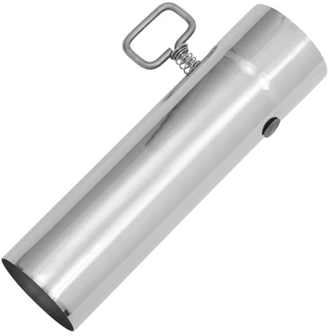 HOODANCOS Tubo De Estufa con Compuerta Ajustable Tubo De Humos para Camping De Chimenea para Tienda De Campaña Sistema De Escape Eficiente para Estufa De Exterior 8.66 * 4.33 * 2.36in