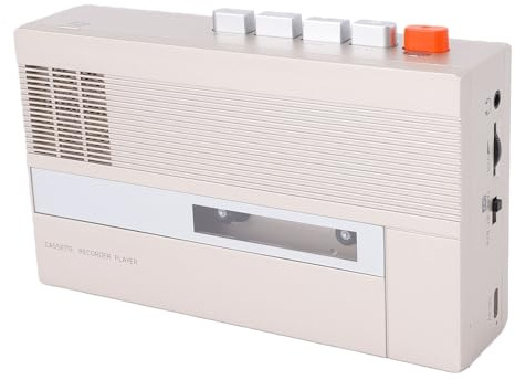 Tosuny Lecteur de Cassettes Rétro avec émetteur et Enregistreur Bluetooth, Convertisseur de Bande Portable vers Numérique avec Haut-Parleur pour Musique Nostalgique, Décoration Vintage