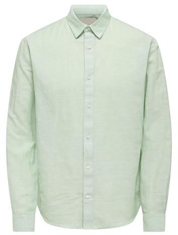 Only & Sons Herren Hemd Grün X_L