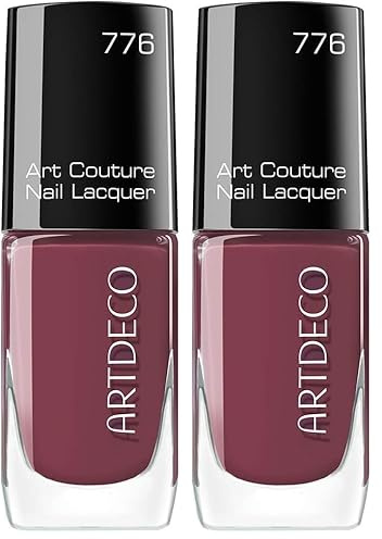 ARTDECO Art Couture Nail Lacquer - Lila- und Blautöne - Langanhaltender schnelltrocknender Nagellack (Packung mit 2)