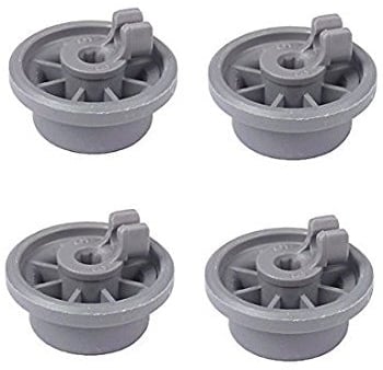 EXP165314 [ 4 PACK ] Bosch Dishwasher Lower Rack Roller (Replaces 165314, 00165314, 00420198, AP2802428, PS8697067) For Bosch, Kenmore, Gaggenau, Thermador Dishwashers
