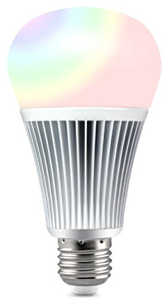 lighteu®, 9W E27 Miboxer wireless E27 9W 2.4G RF telecomando RGBCCT lampadine LED (telecomando non incluso), 850LM, fut012