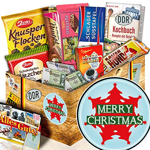 Weihnachtsbaum + Geschenk zu Weihnachten + Geschenk Set DDR Schkolade