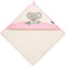 Morgenstern Kinder Kapuzenhandtuch 100x100 Koala rosa