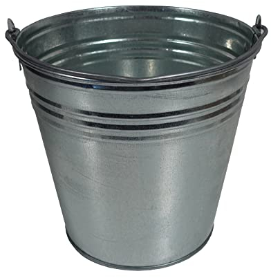 Bradas J5316 3439 Poubelle galvanisée 7 l