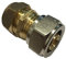 16mm Underfloor Heating Pipe to 15mm Copper Pipe Coupling Connector