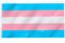 TRIXES Transgender Flag – Gran Tamaño para Interiores y Exteriores – Celebra la Diversidad en Los Festivales del Orgullo Fiestas de Verano – Azul Blanco Rosa – 5FT x 3FT