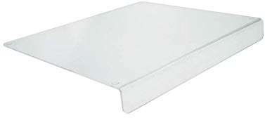 Wexbi Planche à découper antidérapante en acrylique transparent 61 x 45,7 cm