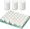 40 Stück Bolsius ReLight Clear Cups Kerze im transparenten Behälter 49/42 (16 Stunden)