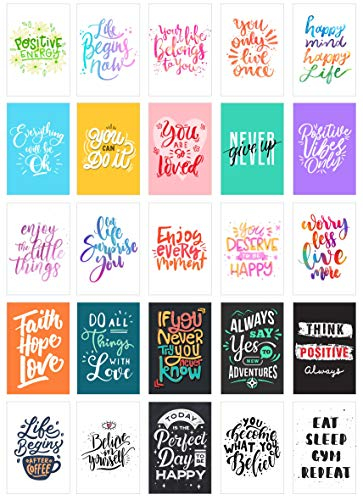 Edition Seidel Set 25 Postkarten Leben & Momente mit Sprüchen - Karten mit Spruch - Geschenk - Dekoidee, Liebe, Freundschaft, Leben, Motivation, Geburtstagskarten Bilder Bild Englisch