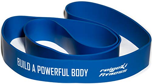 Raigeki Fitness Widerstandsbänder Gummibänder (+Trainingspläne) [Einzeln und Set] Lang Resistance Bands Fitnessbänder für Kraftsport - Fitnessband Terrabänder Gymnastikbänder