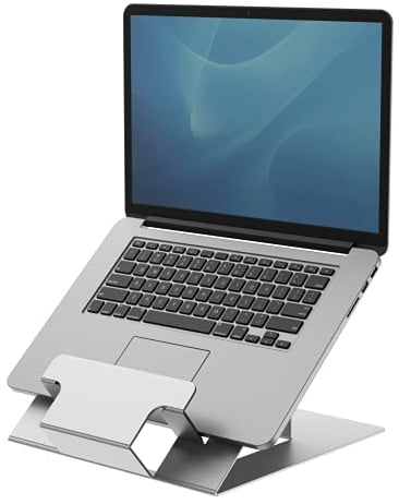 Fellowes Hylyft Laptop Stand - Portable Height Adjustable Laptop Riser with Carry Pouch