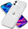 NALIA Glitter Case kompatibel mit iPhone 12 / iPhone 12 Pro Hülle, Glitzer Bling Silikon Handyhülle Strass Cover Durchsichtig, Dünne Handy-Tasche Schutzhülle Diamond Phone Etui, Farbe:Transparent