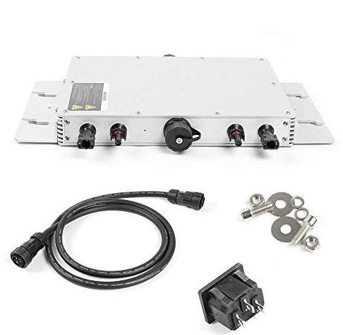 Wasserdicht Wechselrichter Kit Point-Tracking Solar Micro PV Inverter Rückwärtsübertragung WVC-1200W