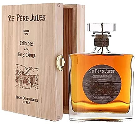 Calvados Le père Jules - Carafe de Calvados 20 ans 70cl 41% - Made in Calvados