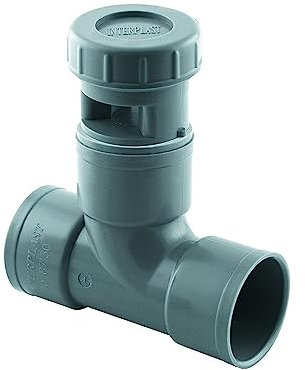 jardiboutique - Té anti vide diametre FF 40 mm - Clapet équilibreur de pression d'air - Aérateur à m