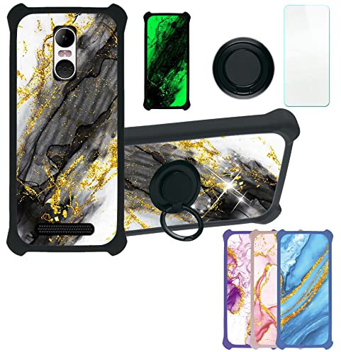 Aroepurt Cover per brondi Amico Smartphone S Nero Custodia Comaptibile con brondi Amico Smartphone S Nero Case Custodia Cover Supporto Premium in PU CPT10