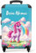 NoBoringSuitcases.com Kinderkoffer Mädchen - Amazon - Einhorn - Farbenfroh - Regenbogen - Koffer Kinder Mädchen - Koffer personalisiert 67x43x25cm - Kinder Koffer Madchen - Kinder Trolley Mädchen