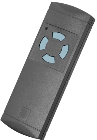 RUIZHI 868MHz Garagentoröffner für Hörmann HS4 868MHz, 1 Stück Ersatz Handsender Kompatibel mit 868MHz Hörmann HSM2 HSM4 HS1 HS2 HSE2 HSE4 HSZ1 HSZ2, Blaue Taste