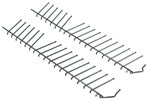 LUTH Premium Profi Parts Panier inférieur compatible avec Siemens 00645108 - 2 x 17 picots - Pour assiettes et lave-vaisselle