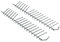 LUTH Premium Profi Parts Panier inférieur compatible avec Siemens 00645108 - 2 x 17 picots - Pour assiettes et lave-vaisselle