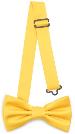 Ladeheid Kinder Jungen Fliege - Vorgebunden, Einstellbares Band, Mattes Design, Ideal für Hochzeit, Geburtstag, Einschulung - Strapazierfähig & Stilvoll Größe 10cm x 5cm BKM