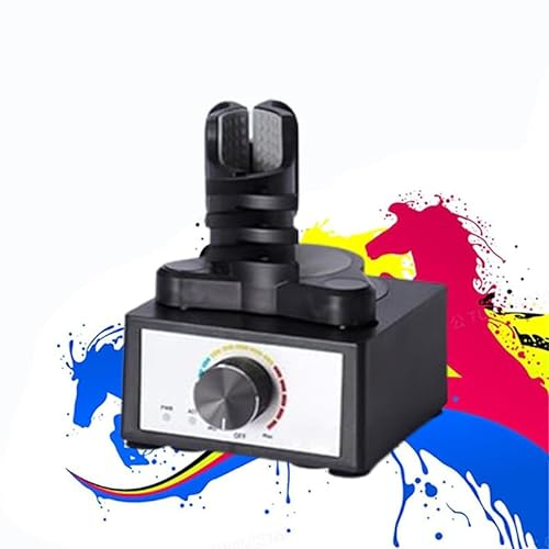 AUEOIN Paint Shaker 'Liquid Vortex Shaker Mixer 300~2400Rpm, Geeignet 10-100Ml, 3-stufige Geschwindigkeit, für Hobby Paint Shaker, Nagellack, Labor, Farbe Acryl