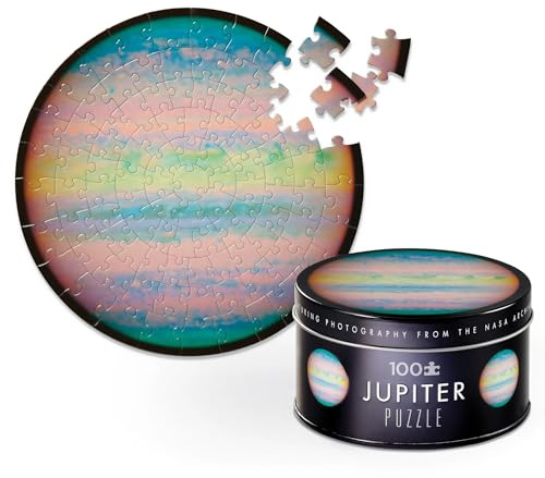 Crocodile Creek 100-teiliges Blech-Puzzle/Jupiter