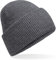 Hatstar Warme Damen Beanie Mütze | Herren Wintermütze | Strickmütze | Für Damen und Herren (Dunkelgrau meliert)