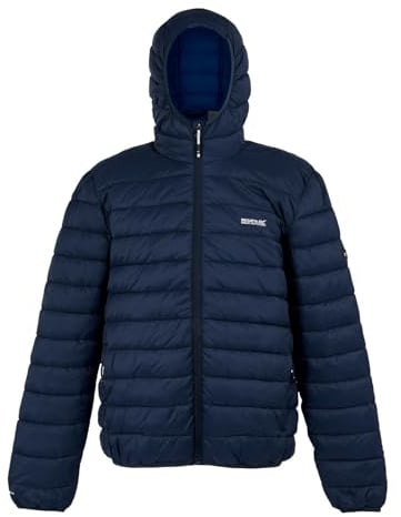 Regatta Mens Hooded Marizion Padded Jacket Water Repellent Lightweight Winter Coat