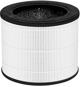 Nispira Airmega 100 3-in-1 True HEPA Activated Carbon Filter Replacement For Coway Airmega 100 Air Purifier 1 Pack