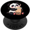 Panda Bubble Tea-Liebhaber Kawaii Boba PopSockets Klebender PopGrip