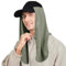 YANIKY Verstellbare UV Sonnenhut Nackenschutz Halstuch, 2-in-1 Sonnenschutz Atmungsaktiv UV-Schutz Halsklappe als Zubehör für Basecap, ideal für sommerliche Outdoor-Aktivitäten (Military Green)