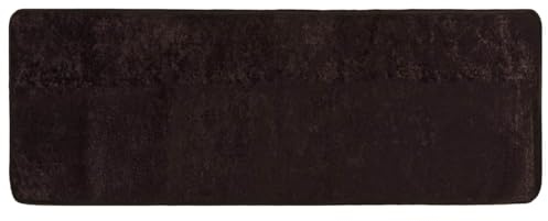 vidaXL Teppichläufer MARSA Anthrazit 100 x 250 cm Polyester und PVC