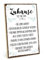 TypeStoff Holzschild mit Spruch – ZUHAUSE – Schild, Bild im Vintage-Look mit Zitat als Geschenk und Dekoration zum Thema Familie, Liebe und Geborgenheit – Sprüche Schilder - HS-00317