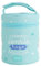 Laken Unisex - Termo de Acero Inoxidable para Adultos, 1 litro, con Tapa de Colores y Dos recipientes herméticos con Cierre y Correa para Fijar, Color Verde