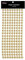 Christmas Tree Decoration 2.7 Metre Chunky Bead Garland - Champagne Gold